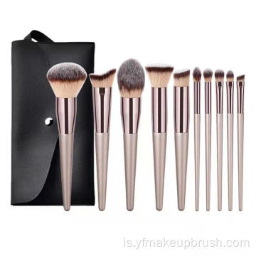 Private Label Powder Eyeshadow Custom Makeup Brush Set